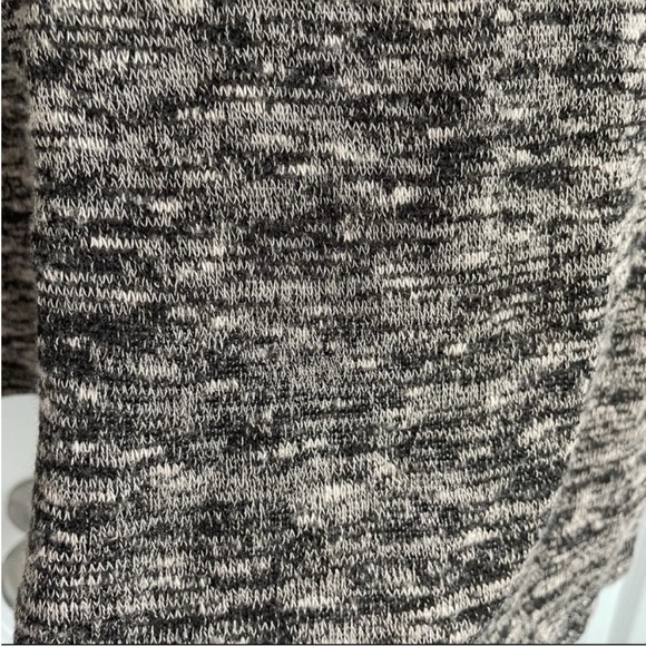 Max Studio Asymmetrical Sweater Gray/Beige Size M - Picture 7 of 9